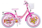 LOL Surprise 18 inch roze kinderfiets voor meisjes met handrem, terugtraprem, reflectoren, verstelbaar stuur en zadel, stevig mandje, en duurzame materialen - bestel nu bij Fitmarktnl!